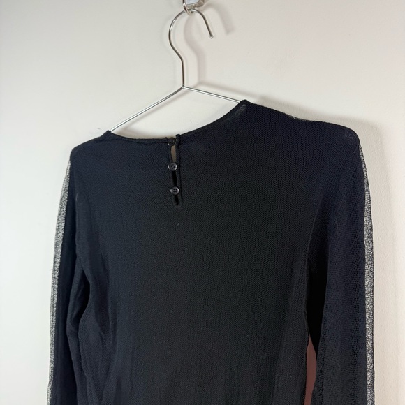 Giorgio Armani Black Mesh Bodysuit - Picture 10 of 11